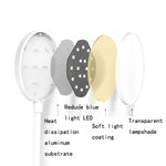Đèn kẹp bàn LED điều chỉnh ba cấp độ nhiệt độ màu đơn, pin sạc 800mAh, bảo vệ mắt, đèn cạnh giường, cắm điện, sạc 1200mAh, sạc 800mAh