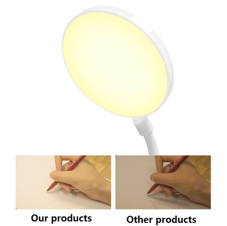 Đèn kẹp bàn LED điều chỉnh ba cấp độ nhiệt độ màu đơn, pin sạc 800mAh, bảo vệ mắt, đèn cạnh giường, cắm điện, sạc 1200mAh, sạc 800mAh