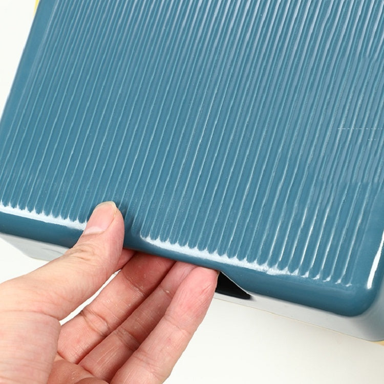 Thùng Rác Gấp Treo Tường Phân Loại Nhà Bếp Di Động, Treo Tường (Xanh Dương), Treo Tường (Xám)