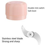 Máy cắt rau củ điện dùng trong gia đình, máy nghiền tỏi USB mini, máy nấu ăn cho bé, máy bổ sung thực phẩm cho bé, 250ml, 100ml + 250ml, 100ml