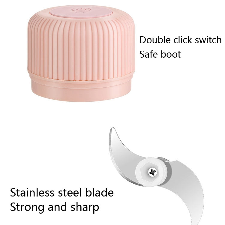Máy cắt rau củ điện dùng trong gia đình, máy nghiền tỏi USB mini, máy nấu ăn cho bé, máy bổ sung thực phẩm cho bé, 250ml, 100ml + 250ml, 100ml