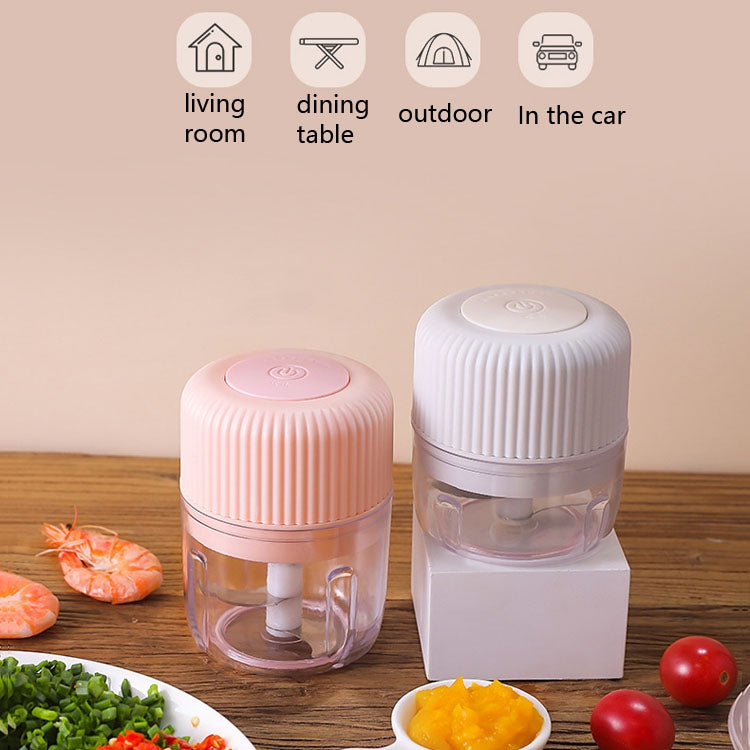 Máy cắt rau củ điện dùng trong gia đình, máy nghiền tỏi USB mini, máy nấu ăn cho bé, máy bổ sung thực phẩm cho bé, 250ml, 100ml + 250ml, 100ml