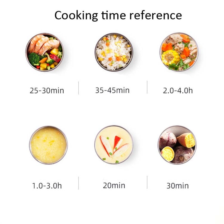Hộp cơm có chức năng hâm nóng và giữ nhiệt, có thể cắm điện, nồi cơm văn phòng, phích cắm EU, hai ngăn