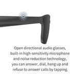 Kính râm âm thanh thông minh A13, tai nghe Bluetooth, màu xám đậm, nâu, xanh đậm