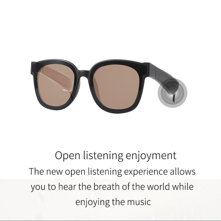 Kính râm âm thanh thông minh A13, tai nghe Bluetooth, màu xám đậm, nâu, xanh đậm
