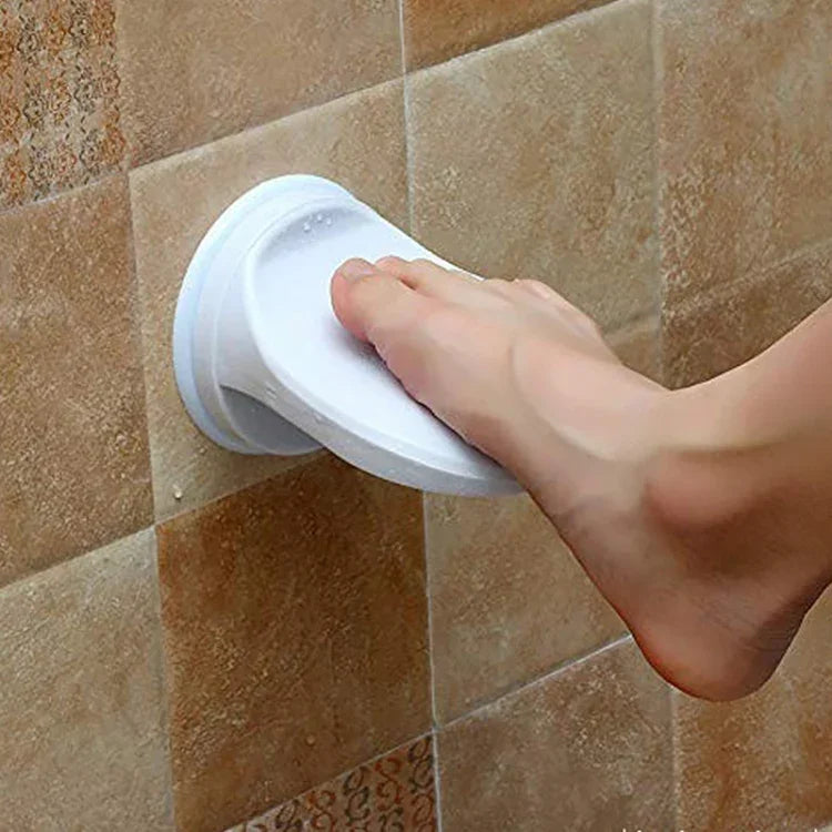 Bàn đạp chân phòng tắm có thể tháo rời, có cốc hút, không cần đục lỗ & không cong
