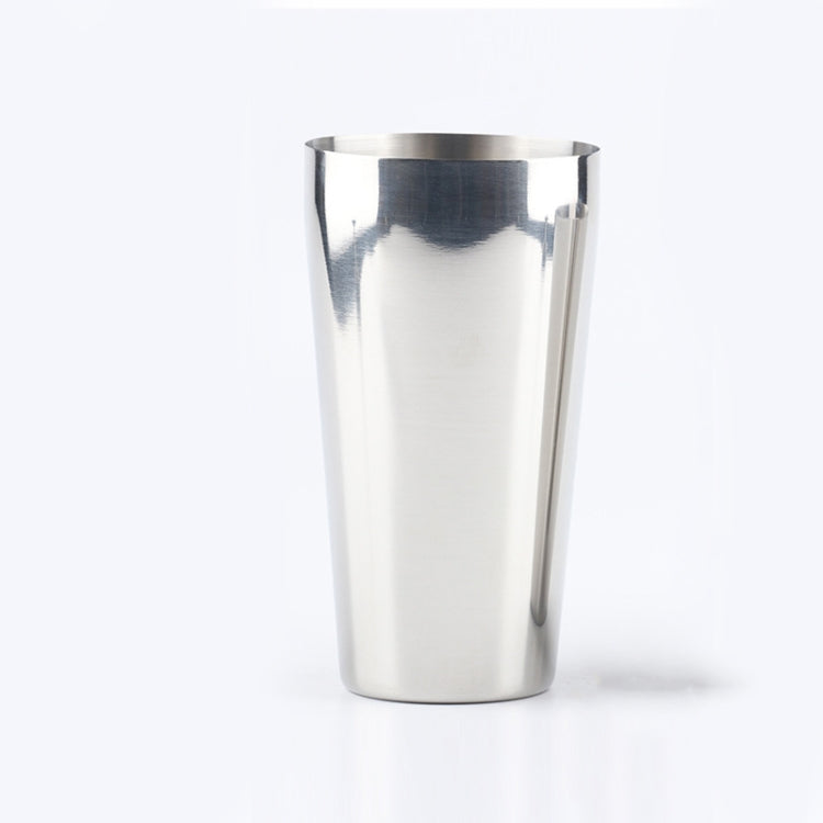 Bộ bình lắc inox 10 trong 1, kệ tre, miệng nghiêng, dụng cụ pha chế cocktail bar, 350ml, 550ml, 750ml