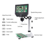 Kính hiển vi sửa điện thoại di động G600A HD màn hình 4.3 inch, kính hiển vi kỹ thuật số, kính hiển vi điện tử, phích cắm EU, phích cắm US