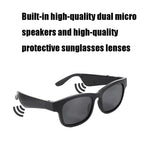 Kính thông minh Bluetooth gọi hai bên tai A14 màu đen, xanh dương, xanh lá, bạc, A12 nhiều màu