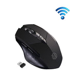 Chuột cơ học không dây chơi game Inphic A1 6 phím 1000/1200/1600 DPI, Màu: Xám không dây + Bluetooth 4.0 + Bluetooth 5.0, Đen không dây + Bluetooth 4.0 + Bluetooth 5.0, Phiên bản im lặng sạc không dây, Xám phiên bản im lặng sạc không dây