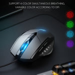 Chuột có dây chơi game định nghĩa macro phát sáng im lặng Inphic PW1, chiều dài cáp: 1,5m, Phiên bản kinh doanh đen im lặng, Phiên bản chơi game đen im lặng, Phiên bản chơi game xám titan im lặng