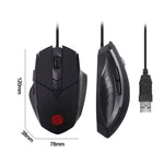 Chuột có dây chơi game định nghĩa macro phát sáng im lặng Inphic PW1, chiều dài cáp: 1,5m, Phiên bản kinh doanh đen im lặng, Phiên bản chơi game đen im lặng, Phiên bản chơi game xám titan im lặng