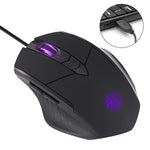 Chuột có dây chơi game định nghĩa macro phát sáng im lặng Inphic PW1, chiều dài cáp: 1,5m, Phiên bản kinh doanh đen im lặng, Phiên bản chơi game đen im lặng, Phiên bản chơi game xám titan im lặng