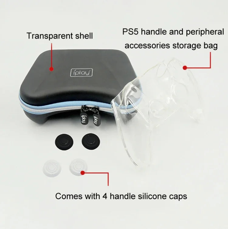 Túi bảo vệ và đựng tay cầm chơi game iPlay HBP-283 cho PS5