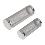 Nắp bảo vệ đầu vào nước bằng thép không gỉ cho bể cá, bộ lọc bể cá, Kích thước: Trắng 12mm, Trắng 12mm, Trắng 16mm, Đen 12mm, Đen 16mm