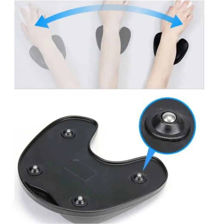 Miếng lót chuột JINCOMSO JK-V1B hình chữ U bằng mút nhớ, băng đeo cổ tay sáng tạo làm đệm cổ tay