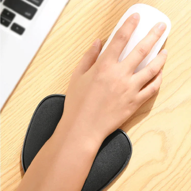 Miếng lót chuột JINCOMSO JK-V1B hình chữ U bằng mút nhớ, băng đeo cổ tay sáng tạo làm đệm cổ tay