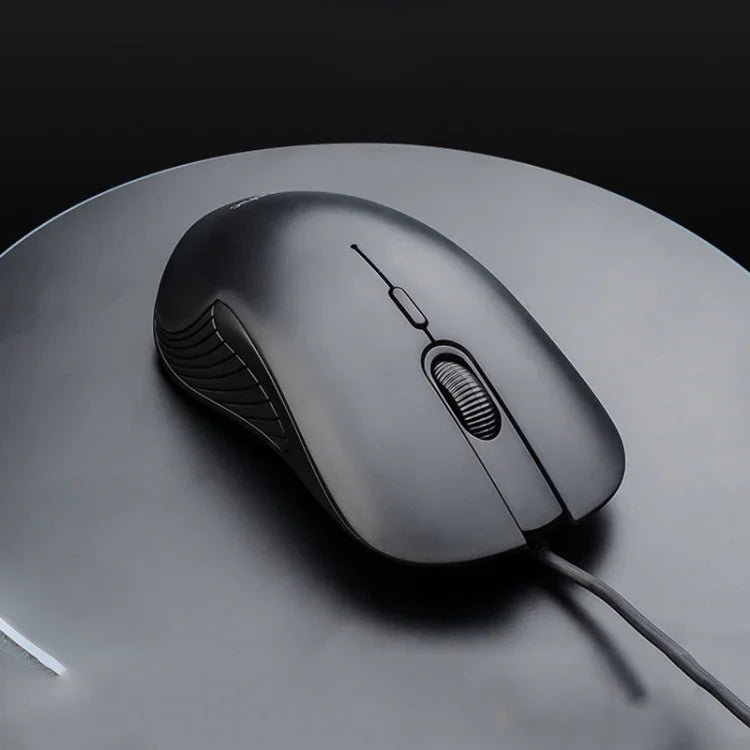 Chuột có dây chơi game định nghĩa macro văn phòng kinh doanh im lặng Inphic PB1, chiều dài cáp: 1,5m, Đèn thở cổ điển phía sau, Đèn thở trắng mờ