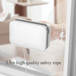 Cây Lau Kính Từ Tính Kép Lau Kính Cửa Sổ Từ Tính Làm Sạch Kính Cách Nhiệt Cao Cấp, Kích Thước: Hình Chữ Nhật 3-10mm, Hình Chữ Nhật 8-15mm, Hình Chữ Nhật 18-30mm, Hình Chữ Nhật 20-35mm, Hình Chữ Nhật 24-40mm