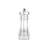 Máy xay tiêu trong suốt bằng acrylic, thủ công, lõi gốm, lọ gia vị đa năng, 4 inch, 5 inch, 6 inch