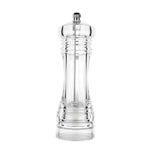 Máy xay tiêu trong suốt bằng acrylic, thủ công, lõi gốm, lọ gia vị đa năng, 4 inch, 5 inch, 6 inch