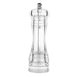 Máy xay tiêu trong suốt bằng acrylic, thủ công, lõi gốm, lọ gia vị đa năng, 4 inch, 5 inch, 6 inch