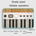 Đàn Piano Điện Tử Gập Gọn 88 Phím Wersi Cho Người Mới Tập Luyện, Phích Cắm CN, USB Màu Trắng, USB Màu Đen