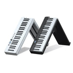 Đàn Piano Điện Tử Gập Gọn 88 Phím Wersi Cho Người Mới Tập Luyện, Phích Cắm CN, USB Màu Trắng, USB Màu Đen