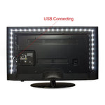 Đèn LED dây epoxy SMD 2835 nguồn USB trang trí bàn Giáng Sinh, đèn nền TV, 1m, 5m