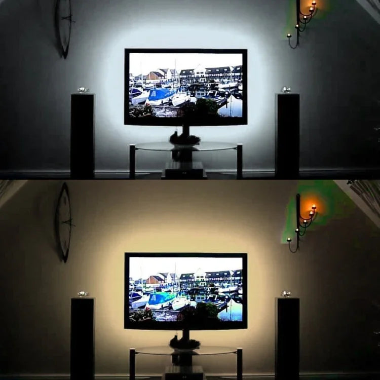 Đèn LED dây epoxy SMD 2835 nguồn USB trang trí bàn Giáng Sinh, đèn nền TV, 1m, 5m