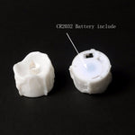 12 cái/hộp Nến LED điện tử mô phỏng sáp trà nước mắt Nến điện tử trang trí đám cưới