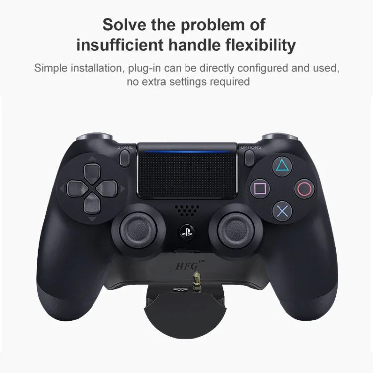 Tấm kết nối phím phụ phía sau tay cầm game Heart For Game Controller kết nối nút bổ sung phía sau cho PS4, 2