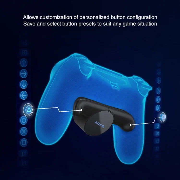 Tấm kết nối phím phụ phía sau tay cầm game Heart For Game Controller kết nối nút bổ sung phía sau cho PS4, 2