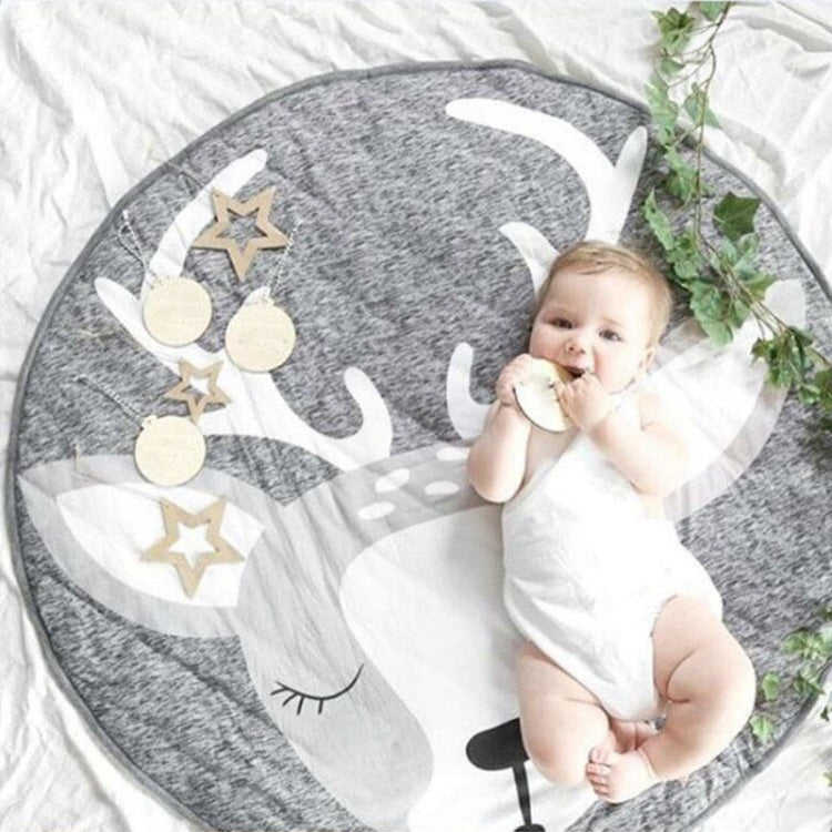 Thảm chơi cho bé sơ sinh thảm bò sàn thảm trải giường cho bé chăn thỏ bông tấm chơi trẻ em trang trí phòng, Thỏ xám, Cáo, Koala, Sư tử, Hươu, Cừu, Thiên nga, Kỳ lân, Hươu cao cổ, Gấu trúc, Chim cánh cụt, Bướm, Hổ, Gấu, Thỏ hồng
