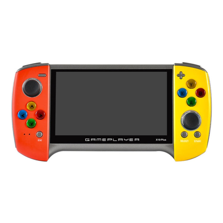 Máy Chơi Game Cầm Tay Màn Hình 5.1 Inch X19 Plus Bộ Nhớ 8G Hỗ Trợ Thẻ TF Mở Rộng & Xuất AV, X19 Plus / Đỏ+Vàng, X19 Plus / Đỏ, X19 Plus / Đỏ+Xanh Dương