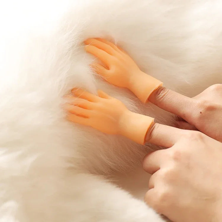 Bao ngón tay massage cho thú cưng và găng tay cho mèo, Bao ngón tay massage