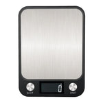 Cân thực phẩm nhà bếp nhỏ bằng thép không gỉ Cân điện tử nhà bếp di động, 5kg/1g (Đen), 10kg/1g (Đen), 5kg/1g (Trắng), 10kg/1g (Trắng)