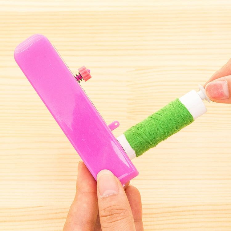 Máy may cầm tay mini nhỏ gọn đa chức năng gia đình, máy may thủ công bỏ túi, giao màu ngẫu nhiên