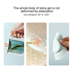 Nắp cốc silicone hình tai thỏ an toàn thực phẩm, nắp đậy kín bụi, chống rò rỉ cho cốc hoạt hình, màu vàng, xanh lá, hồng