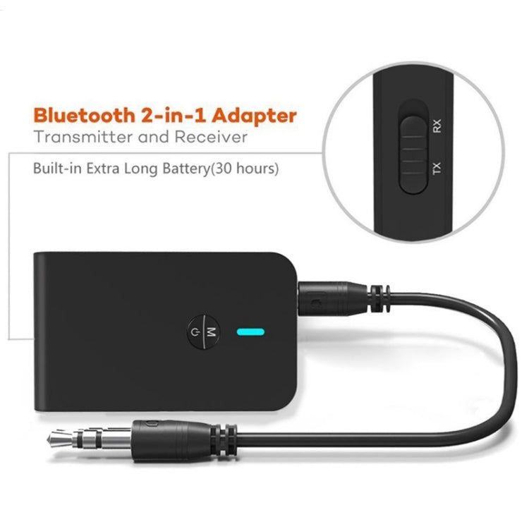 Bộ chuyển đổi âm thanh Bluetooth 5.0 2 trong 1 BT-6 bộ thu và phát, BT-6