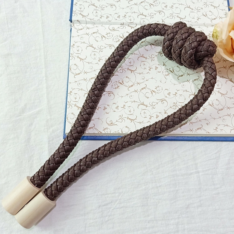 Dây buộc rèm A016 Không cần đục lỗ Lắp đặt dễ dàng Dây tua rèm nam châm, Màu be, Cà phê, Xám nhạt, Xám đậm, Cam