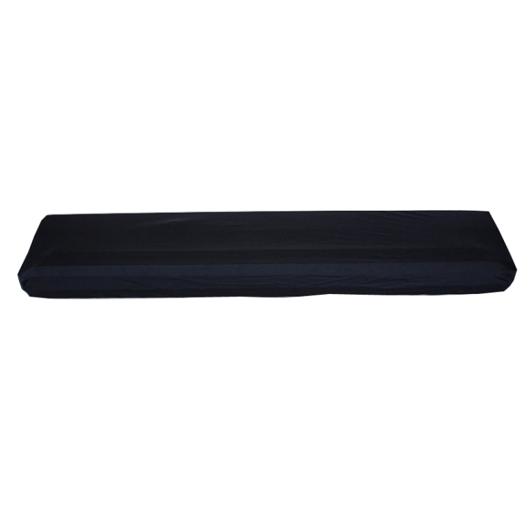Bọc bàn phím điện tử chống thấm vải Oxford chống bụi có dây rút, 61 phím màu đen 98x42x21cm, 88 phím màu đen 124x49x36cm