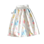 Tã vải chống thấm nước và chống rò rỉ cho bé, tã vải cotton có thể giặt, quần váy chống đái dầm, L