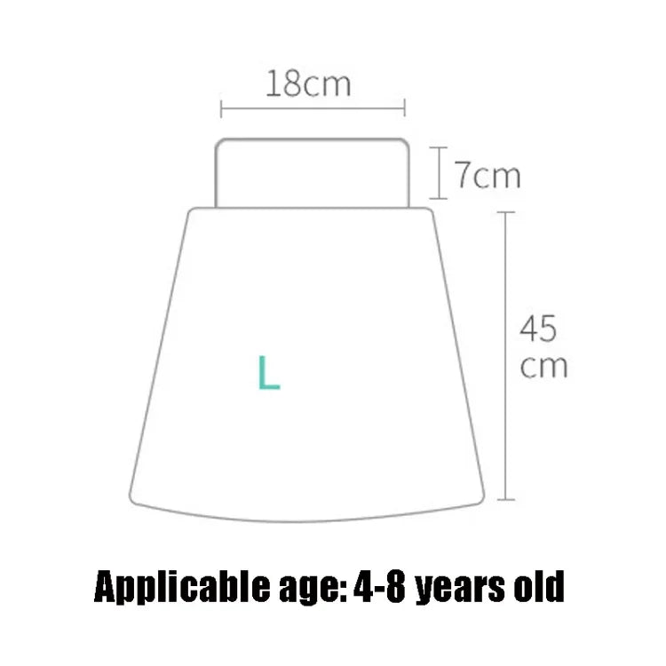 Tã vải chống thấm nước và chống rò rỉ cho bé, tã vải cotton có thể giặt, quần váy chống đái dầm, L
