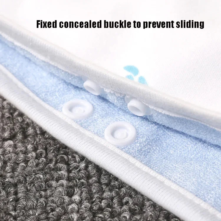 Tã vải chống thấm nước và chống rò rỉ cho bé, tã vải cotton có thể giặt, quần váy chống đái dầm, L