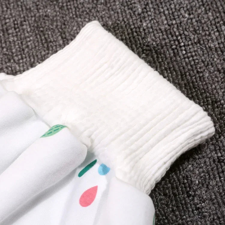 Tã vải chống thấm nước và chống rò rỉ cho bé, tã vải cotton có thể giặt, quần váy chống đái dầm, L