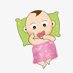 Tã vải chống thấm nước và chống rò rỉ cho bé, tã vải cotton có thể giặt, quần váy chống đái dầm, L