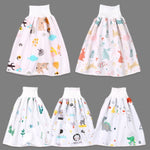Tã vải chống thấm nước và chống rò rỉ cho bé, tã vải cotton có thể giặt, quần váy chống đái dầm, L
