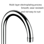 Vòi nước nóng lạnh điện tử nóng lạnh tức thì cho bếp, phích cắm EU, hiển thị đèn, đầu vào nước dưới, đầu vào nước bên, bảo vệ chống rò rỉ đầu vào nước dưới, bảo vệ chống rò rỉ đầu vào nước bên