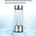 Cốc nước điện phân di động giàu hydro, dung tích 420ml